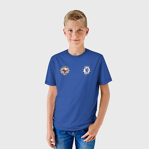Детская футболка Челси Дидье Дрогба / 3D-принт – фото 3
