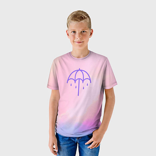 Детская футболка Bring Me The Horizon Umbrella / 3D-принт – фото 3
