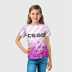Футболка детская Counter Strike pro gaming: символ сверху, цвет: 3D-принт — фото 2