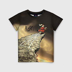 Футболка детская Korn обложка альбома Follow the Leader, цвет: 3D-принт