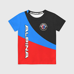 Футболка детская Alpina - classic colors, цвет: 3D-принт