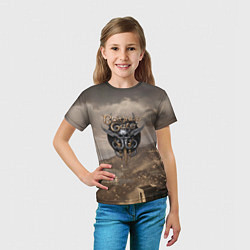 Футболка детская Baldurs Gate 3 Logo, цвет: 3D-принт — фото 2