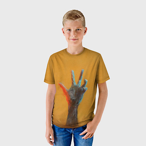 Детская футболка Рука зомби / 3D-принт – фото 3