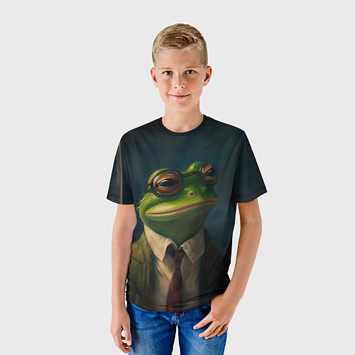 Детская футболка Лягушонок Пепе / 3D-принт – фото 3