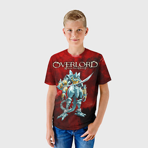 Детская футболка Аниме Overlord Кацит / 3D-принт – фото 3