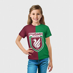 Футболка детская Казанский Рубин, цвет: 3D-принт — фото 2