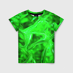Футболка детская Geometry green, цвет: 3D-принт