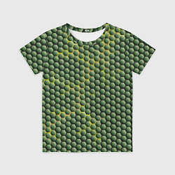 Футболка детская Желтая энергия, цвет: 3D-принт