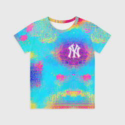 Футболка детская New York Yankees - baseball team - logo, цвет: 3D-принт