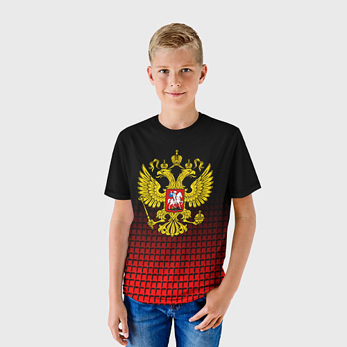 Детская футболка Русский мир / 3D-принт – фото 3