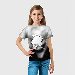 Футболка детская Кодзима студия хоррор, цвет: 3D-принт — фото 2