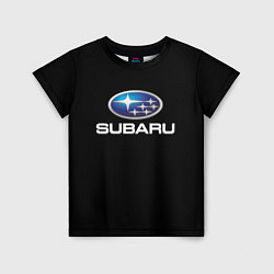 Футболка детская Subaru sport auto car, цвет: 3D-принт