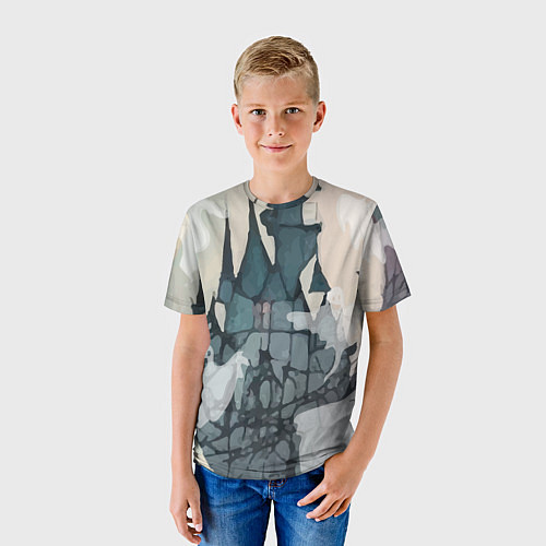 Детская футболка Замок в воображении / 3D-принт – фото 3