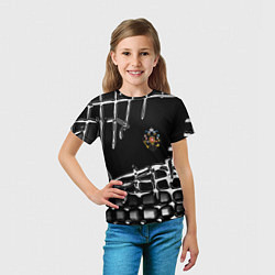 Футболка детская Россия герб РФ, цвет: 3D-принт — фото 2