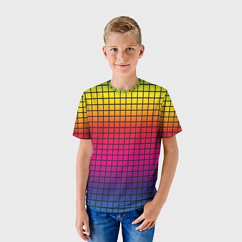 Детская футболка Палитра rgb / 3D-принт – фото 3