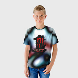 Футболка детская Monster Energy juce, цвет: 3D-принт — фото 2