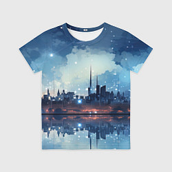 Футболка детская Хрустальный город, цвет: 3D-принт