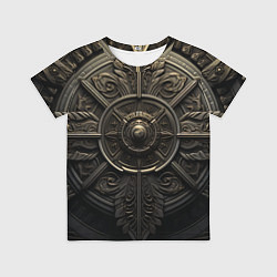Футболка детская Узор в скандинавском стиле, цвет: 3D-принт