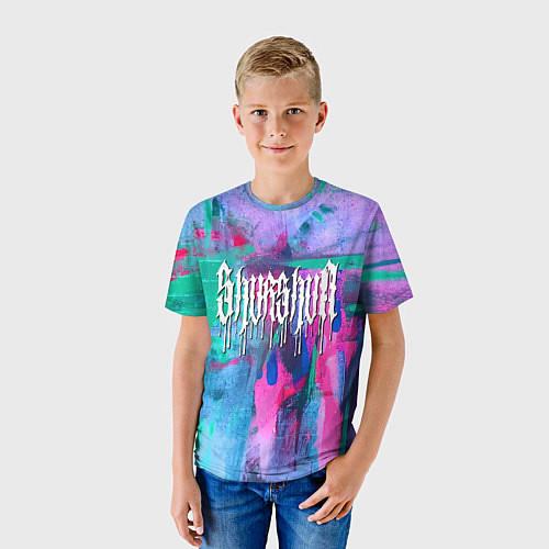 Детская футболка Shurshun - tie-dye / 3D-принт – фото 3