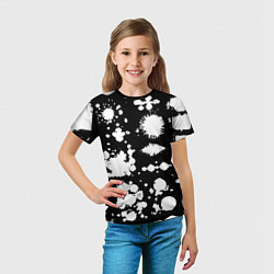 Футболка детская Фантазийный космический паттерн, цвет: 3D-принт — фото 2