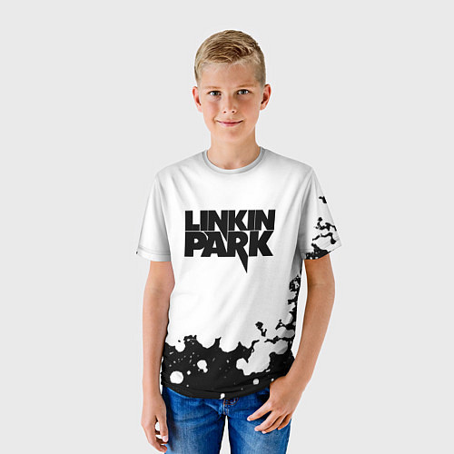 Детская футболка Linkin park black album / 3D-принт – фото 3