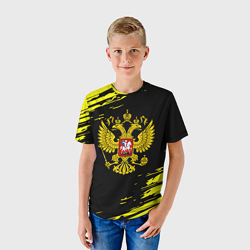 Детская футболка Имперская Россия герб / 3D-принт – фото 3