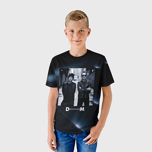 Детская футболка Depeche Mode - Мартин и Дэйв / 3D-принт – фото 3