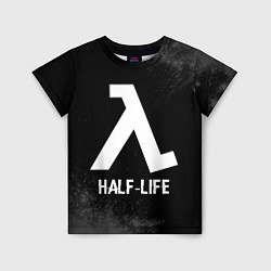 Футболка детская Half-Life glitch на темном фоне, цвет: 3D-принт