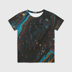 Футболка детская Разводы на нефтяной луже, цвет: 3D-принт