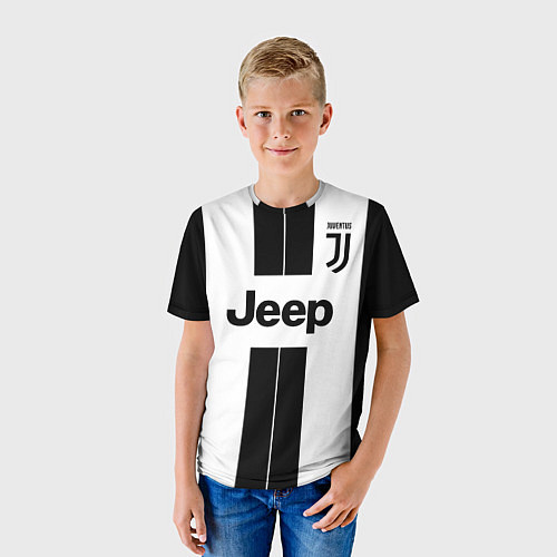 Детская футболка Juventus collection / 3D-принт – фото 3