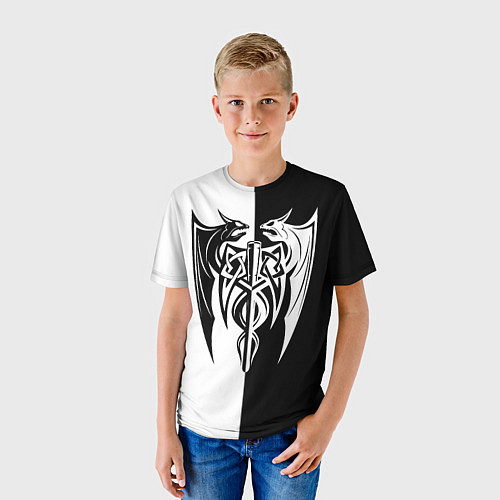 Детская футболка Демоны - кельтика / 3D-принт – фото 3