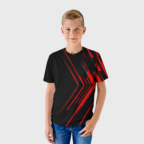 Детская футболка Красные стрелки / 3D-принт – фото 3