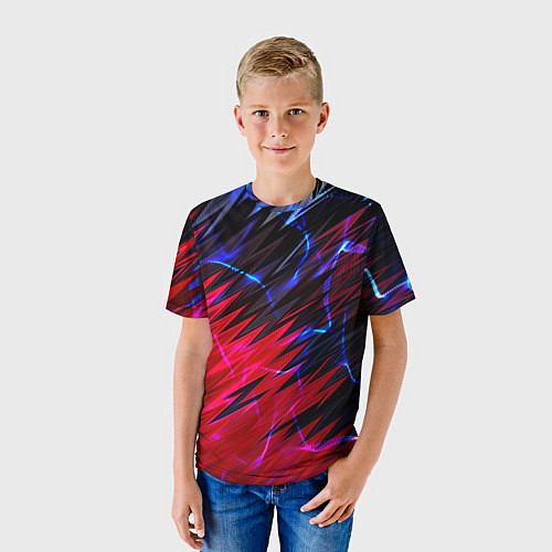 Детская футболка Вибро волны / 3D-принт – фото 3