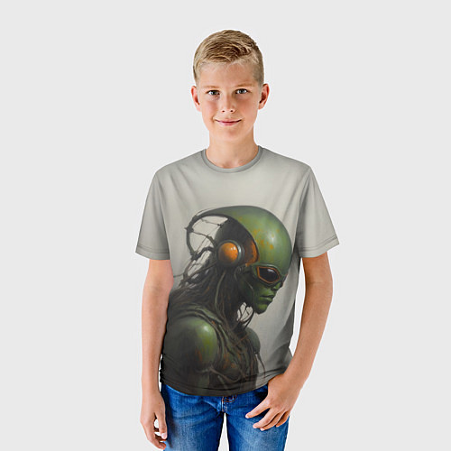 Детская футболка Инопланетный захватчик / 3D-принт – фото 3