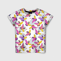 Детская футболка Разноцветный банан