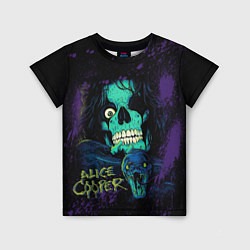 Футболка детская Alice Cooper snake, цвет: 3D-принт