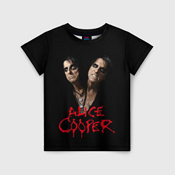 Футболка детская Alice Cooper paranormal, цвет: 3D-принт