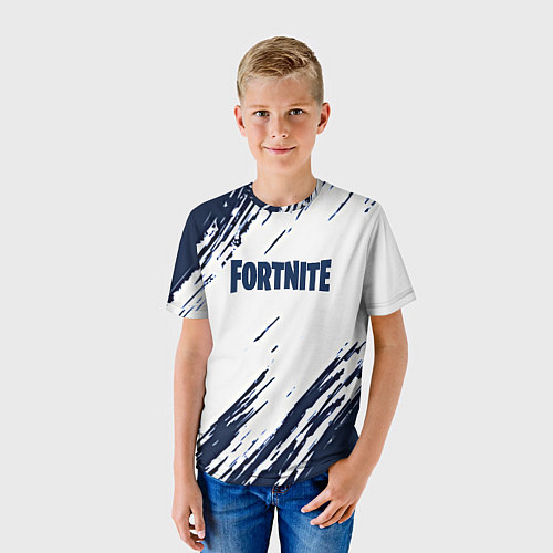 Детская футболка Fortnite краски / 3D-принт – фото 3
