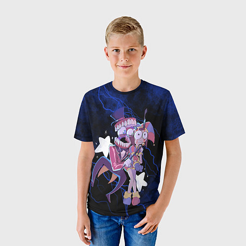Детская футболка Помни и Кейн Удивительный цифровой цирк / 3D-принт – фото 3