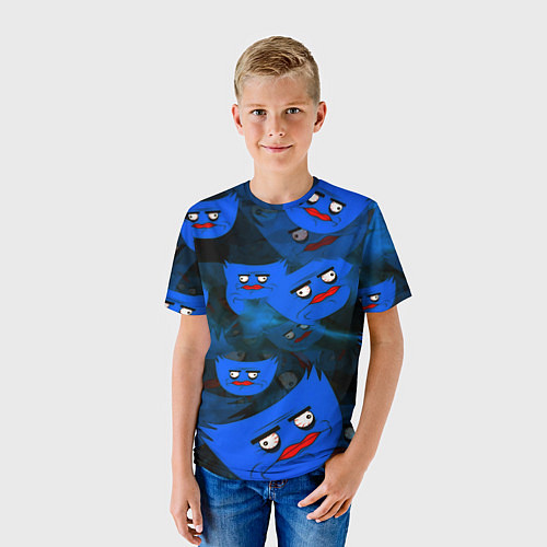 Детская футболка Huggy Wuggy topgames / 3D-принт – фото 3