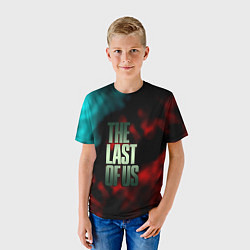 Футболка детская The last of us fire, цвет: 3D-принт — фото 2