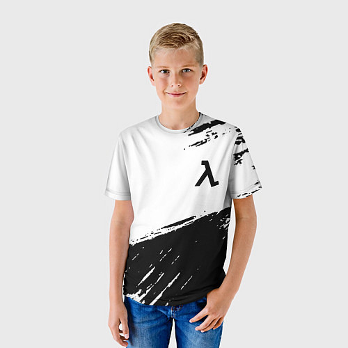 Детская футболка Half life black color / 3D-принт – фото 3