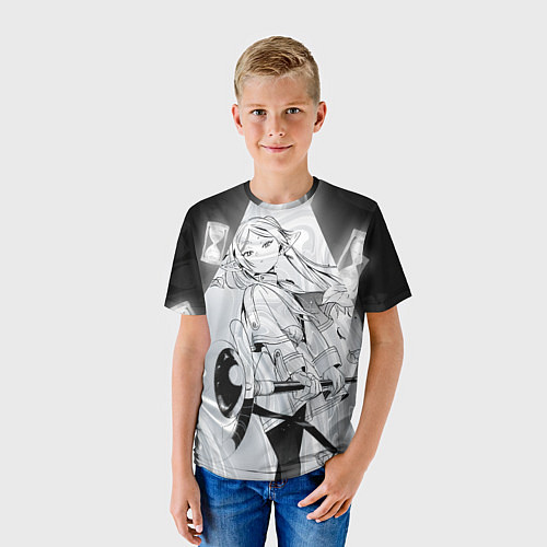 Детская футболка Sousou no Frieren / 3D-принт – фото 3