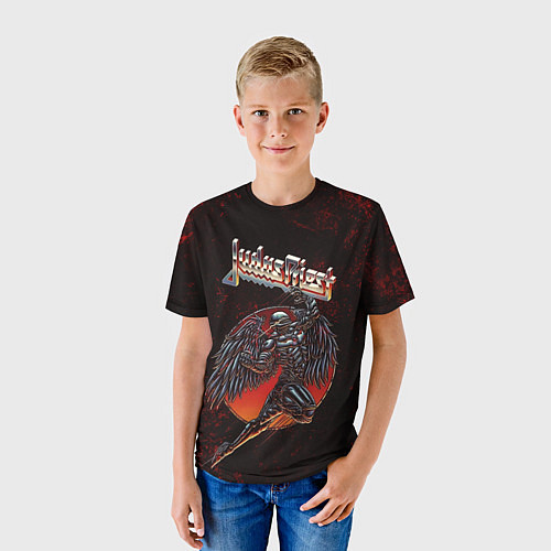 Детская футболка Painkiller Judas Priest / 3D-принт – фото 3