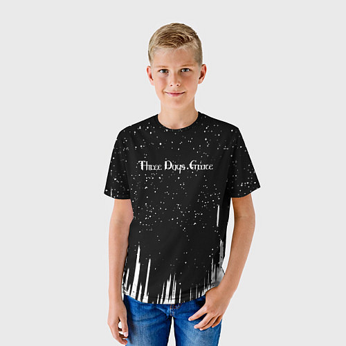 Детская футболка Three days grace rock band / 3D-принт – фото 3