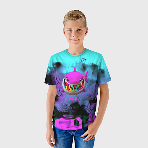 Детская футболка 6ix9ine neon / 3D-принт – фото 3