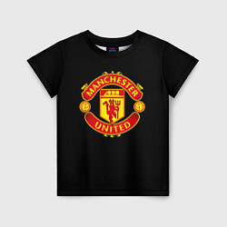 Футболка детская Manchester United fc club, цвет: 3D-принт