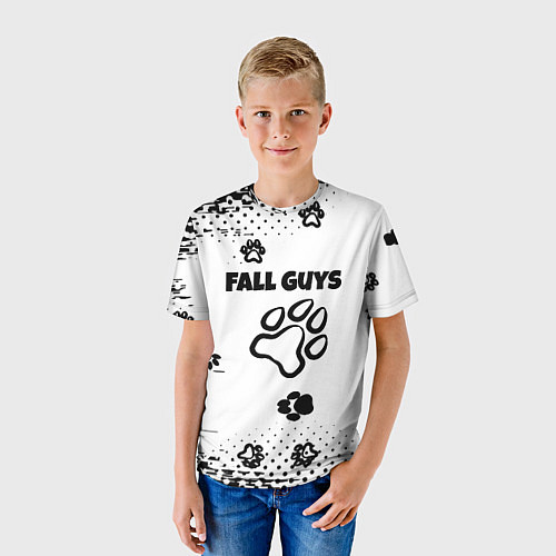 Детская футболка Fall Guys game / 3D-принт – фото 3