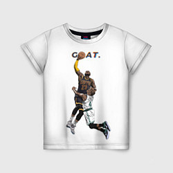 Футболка детская Goat 23 - LeBron James, цвет: 3D-принт