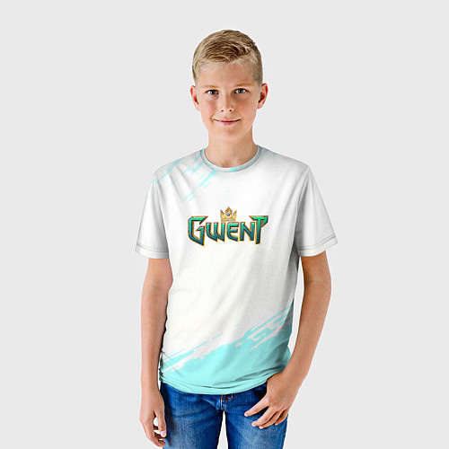 Детская футболка Ведьмак гвинт / 3D-принт – фото 3